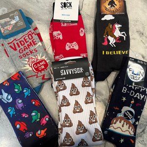 Brand New Printed Sock Bundle